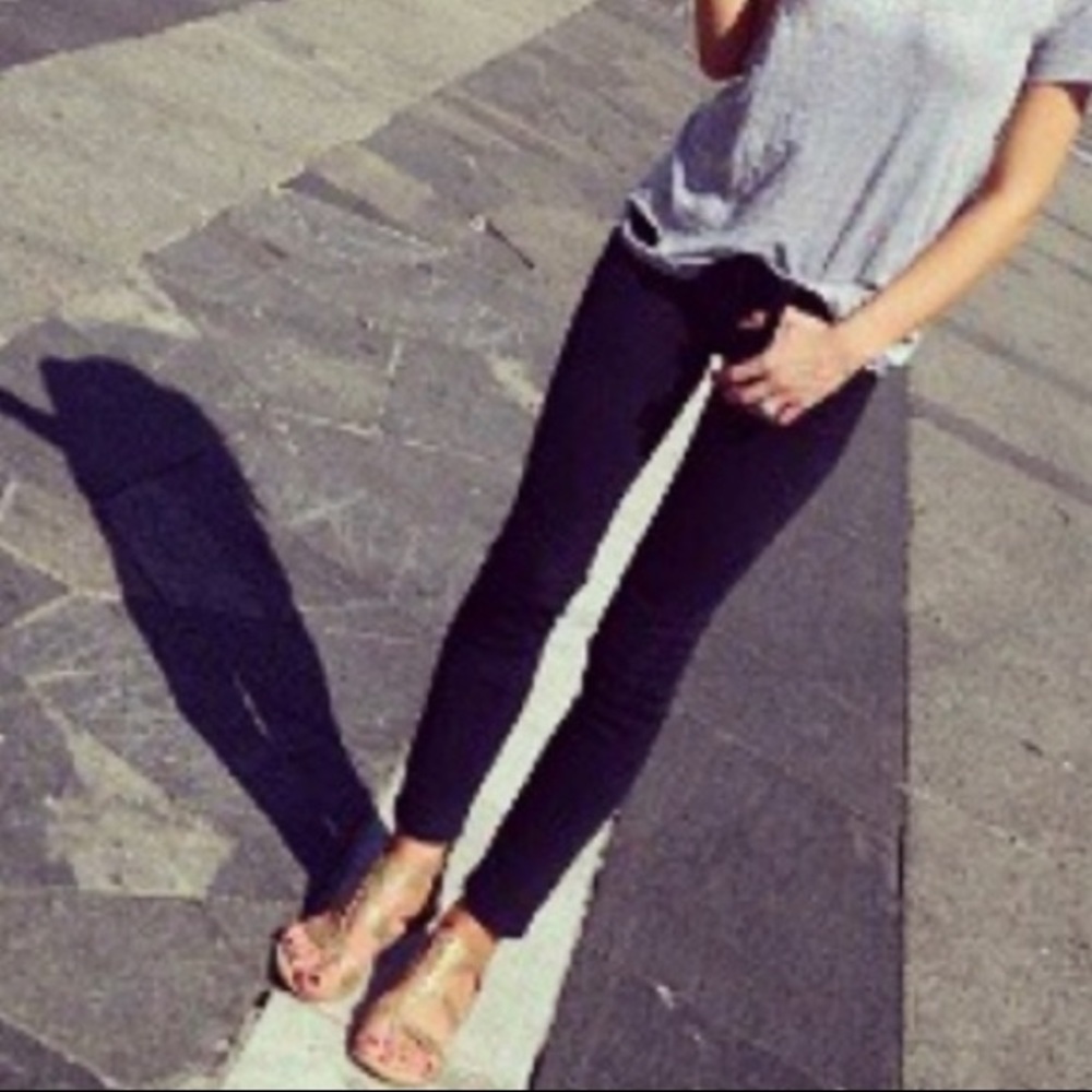 True Religion Skinny Black Jeans